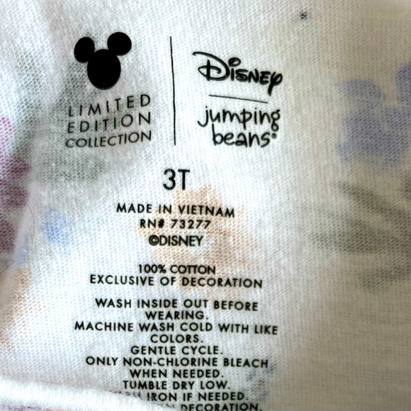 Disney Limited Edition Toddler Girl Beauty and the Beast Dress Size:3T - Picture 3 of 3